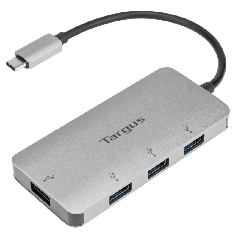 TARGUS USB-C 4 PORT HUB AL CASE SPACE GREY