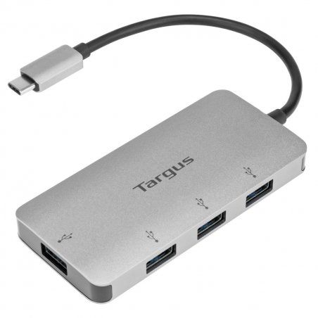 TARGUS USB-C 4 PORT HUB AL CASE SPACE GREY