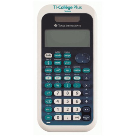 Texas Instruments TI College Plus calculator Pocket Scientific Black, Blue, White