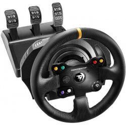 Thrustmaster 4460133 accessoire de jeux vidéo Noir Volant + pédales PC, Xbox One