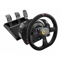 Thrustmaster T300 Ferrari Integral Racing Wheel Alcantara Edition Noir Volant + pédales Analogique/Numérique PC, PlayS