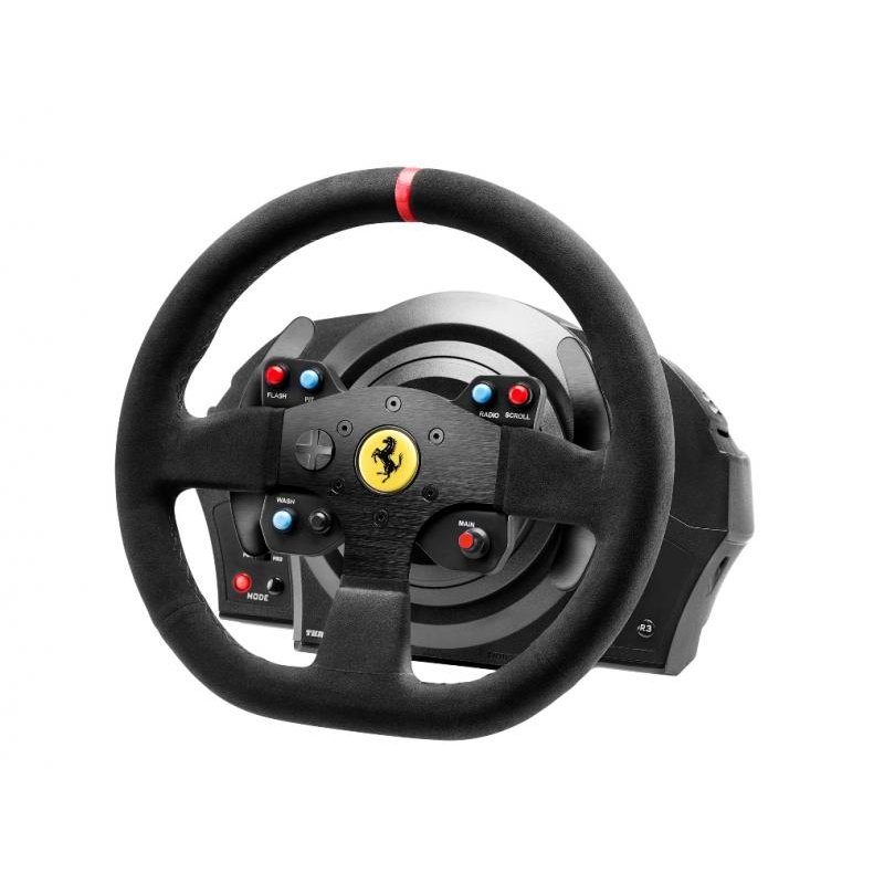 Thrustmaster T300 Ferrari Integral Racing Wheel Alcantara Edition Noir Volant + pédales Analogique/Numérique PC, PlayS