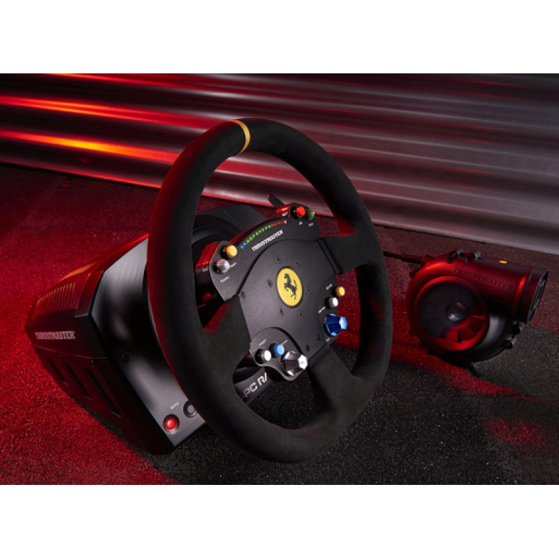 Thrustmaster TS-PC Racer Ferrari 488 Challenge Edition Noir USB 2.0 Volant Analogique/Numérique