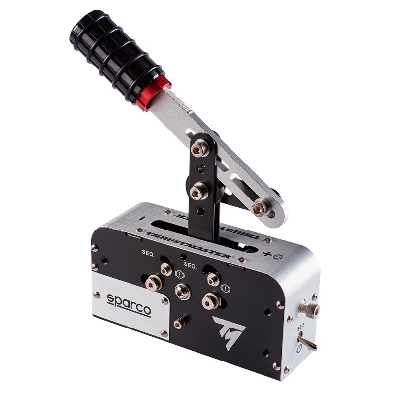 Thrustmaster TSS Handbrake Sparco Mod Noir, Acier inoxydable Frein à main Analogique PC, PlayStation 4, Xbox One