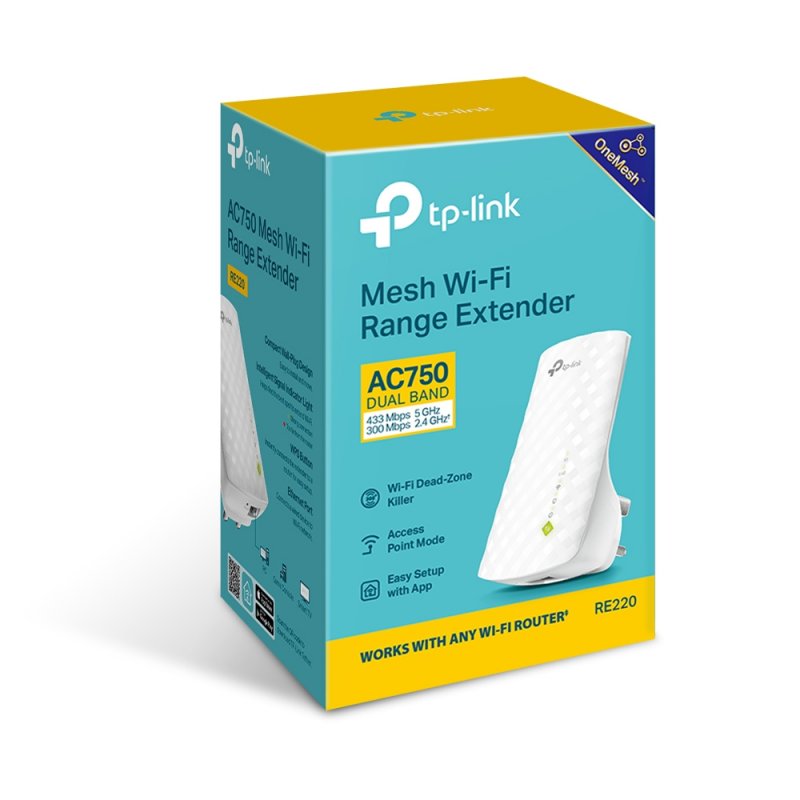 AC750 Wi-Fi Range Extender