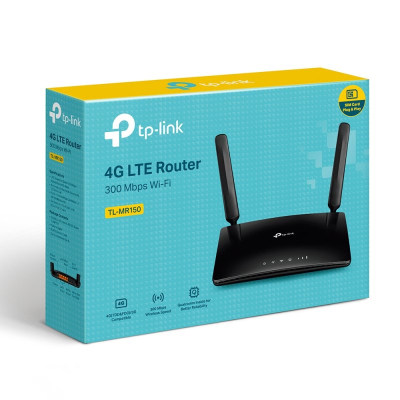 WIRELESS N 4G LTE ROUTER 300MBPS AT 2.4GHZ LAN PORTS
