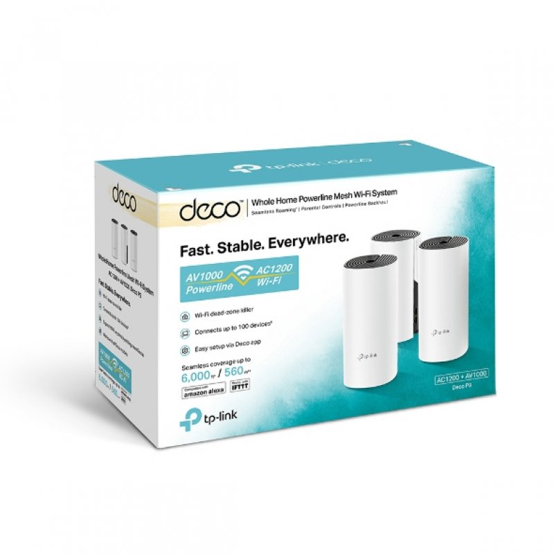 TP-Link compatible WLAN Router Deco P9 - Max. 1200 Mbit/s