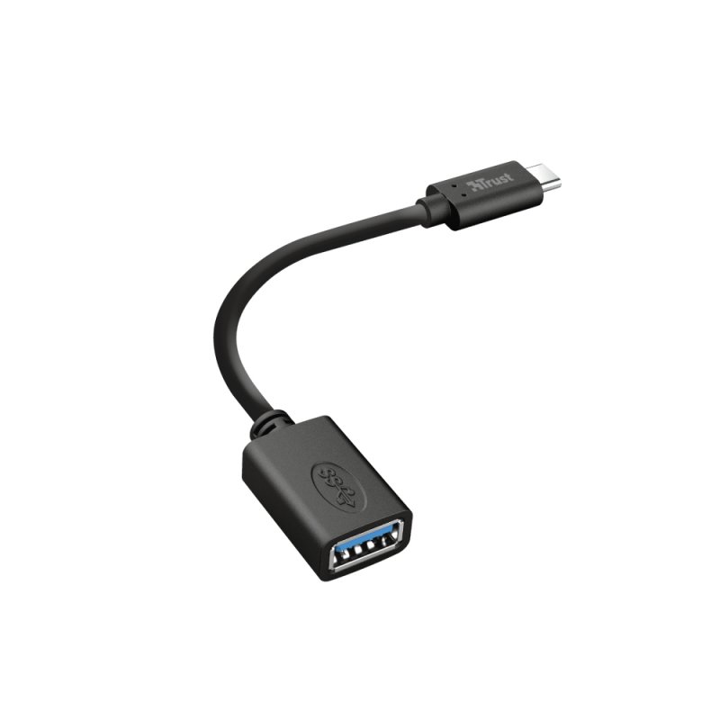 Trust 20967 USB cable 0.09 m USB C USB A Black