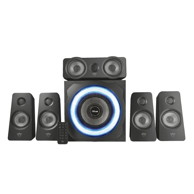 Trust GXT 658 Tytan 5.1 speaker set 90 W Universal Black 5.1 channels