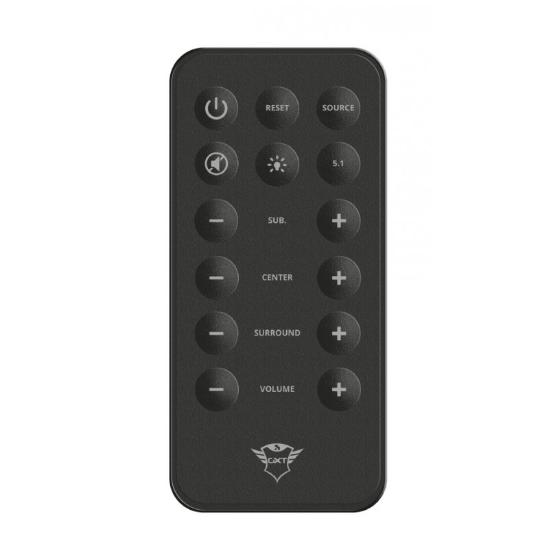 Trust GXT 658 Tytan 5.1 speaker set 90 W Universal Black 5.1 channels