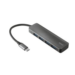 Trust 23328 interface hub USB 3.2 Gen 1 (3.1 Gen 1) Type-A 5000 Mbit/s Grey
