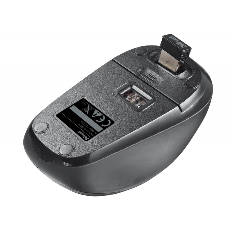 YVI WIRELESS MOUSE - NoirSouris optique sans fil