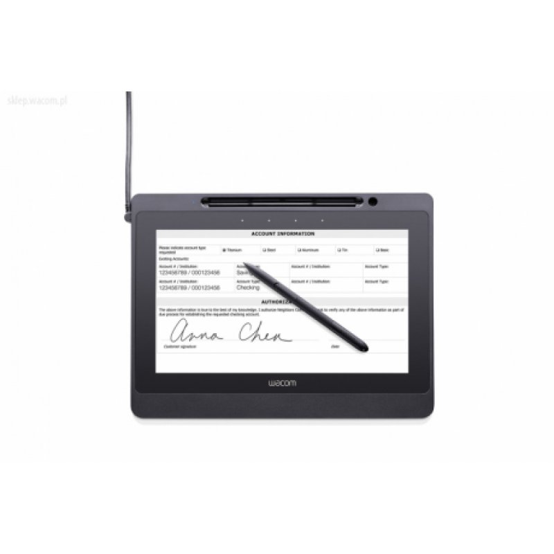 Wacom DTU1141B + Sign Pro PDF 26.9 cm (10.6") Black LCD