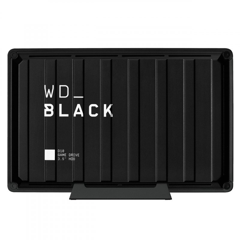 Western Digital D10 external hard drive 8 TB Black, White