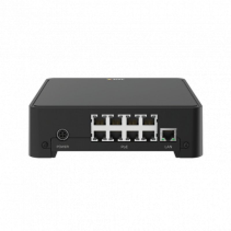 AXIS compatible S3008 4TB COMPACT RECORDER 8 POE PORTS AND A GIGABIT UPLINK