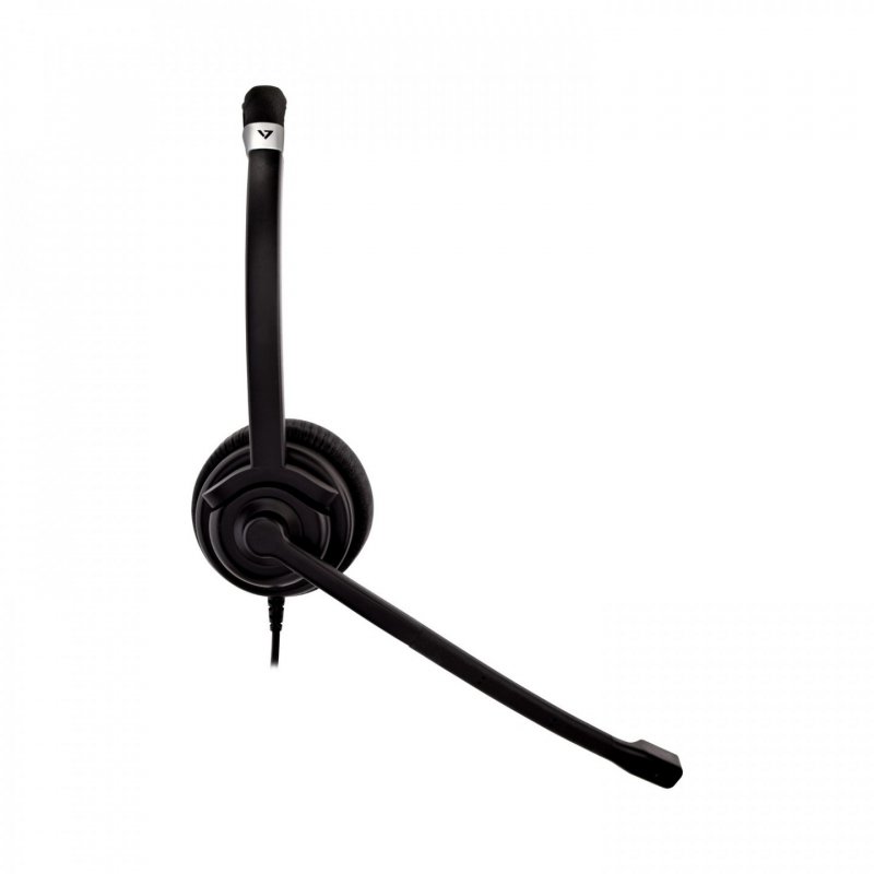 V7 Casque mono 3.5mm Deluxe avec microphone