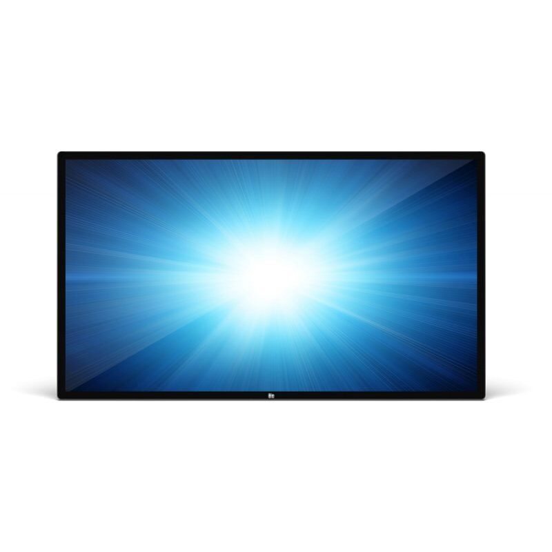 Elo Touch Solutions 5553L Interactive flat panel 138.8 cm (54.6") TFT 450 cd/m² 4K Ultra HD Black Touchscreen