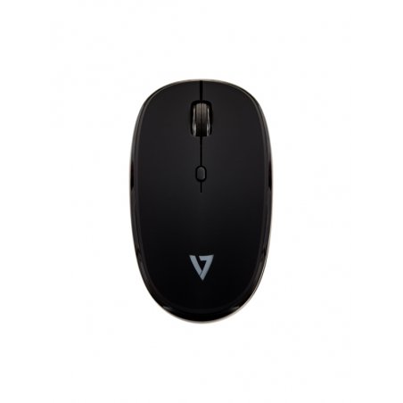 V7 MW550BT Bluetooth Silent 4-Button Mouse with adjustable DPI - Black