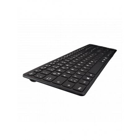 V7 Clavier KW550DEBT Dual mode Bluetooth / Wireless 2,4 GHZ l allemand QWERTZ - Noir