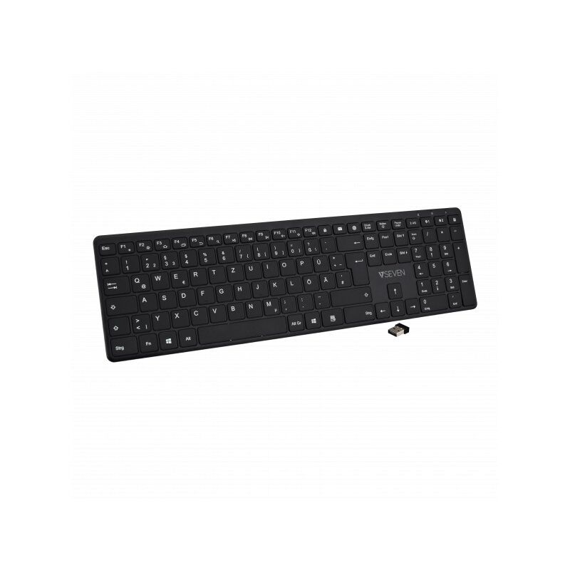 BLUETOOTH SILENT KEYBOARD DE 2.4GHZ DUAL MODE GERMAN QWERTZ G