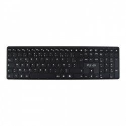 V7 Bluetooth Keyboard KW550FRBT 2.4GHZ Dual Mode, French AZERTY - Black