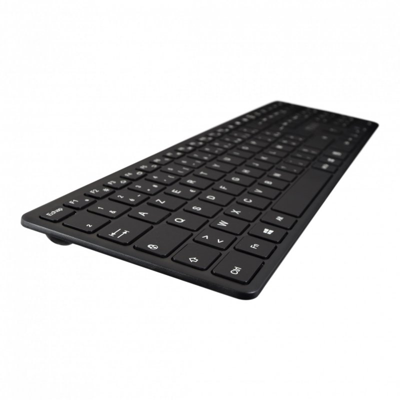 V7 Clavier KW550FRBT Dual mode Bluetooth / Wireless 2,4 GHZ français AZERTY - Noir