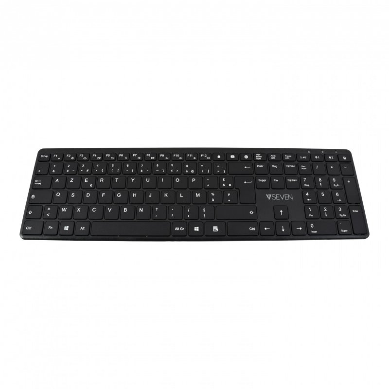 BLUETOOTH SILENT KEYBOARD FR 2.4GHZ DUAL MODE FRENCH AZERTY   FR