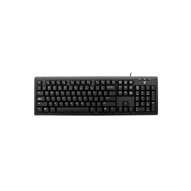 USB BLACK KEYBOARD TUV-GS MULTIMEDIA GERMAN QWERTZ LAYOUT