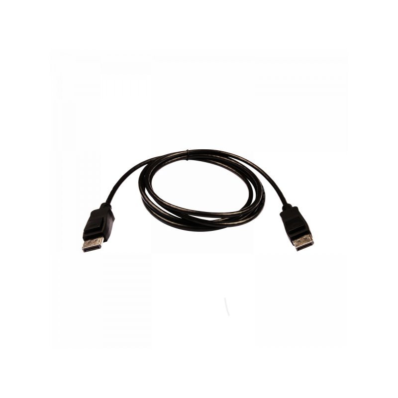 BLACK VIDEO CABLE DISPLAYPORT2M 6.6FT DISPLAYPORT 1.4 M/M