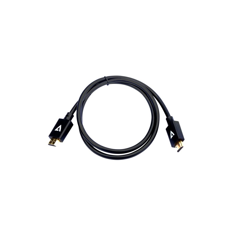 V7 Câble vidéo Pro HDMI mâle vers HDMI mâle, noir, 1 m