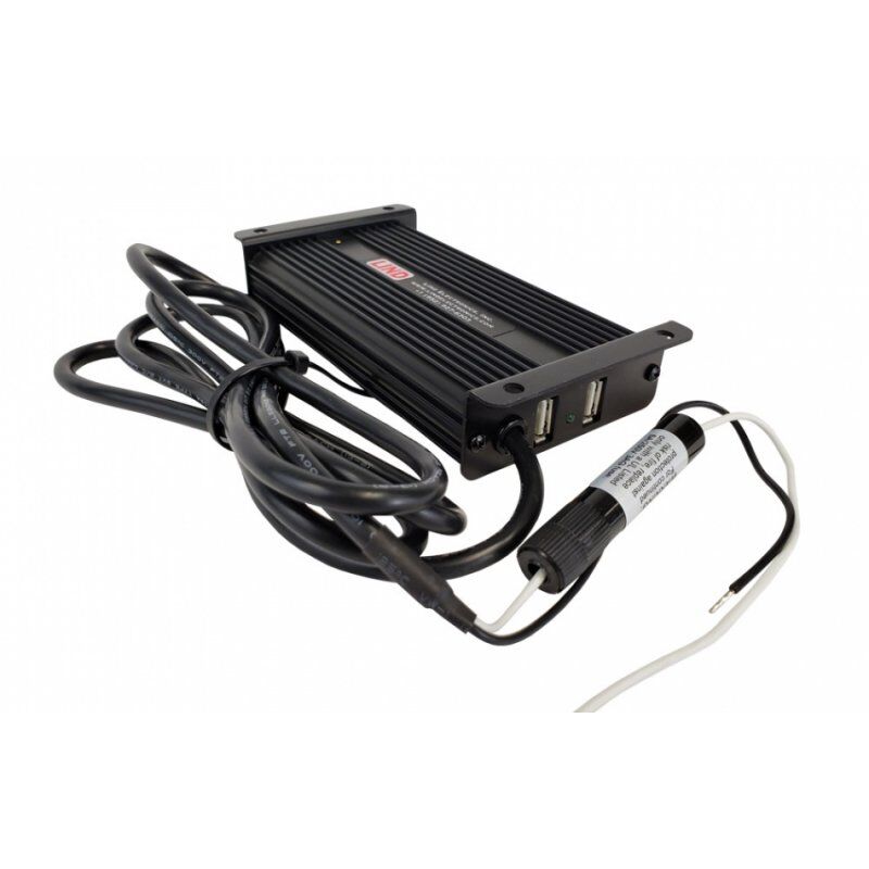 Gamber-Johnson 7300-0452 power adapter/inverter Black