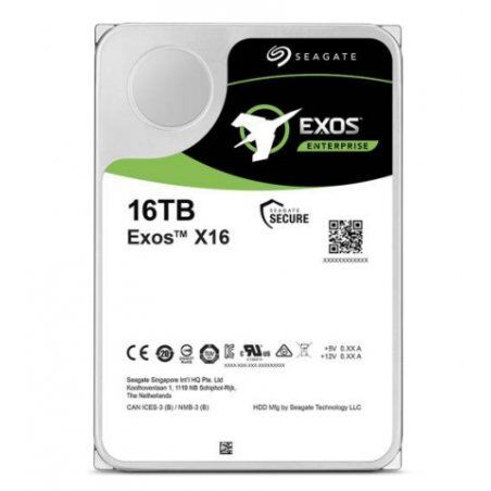 Seagate Exos X16 3.5" 16 To Série ATA III