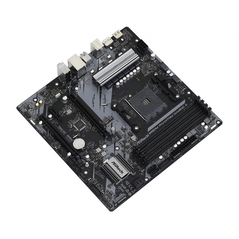 Asrock B550M Phantom Gaming 4 AMD B550 Emplacement AM4 micro ATX
