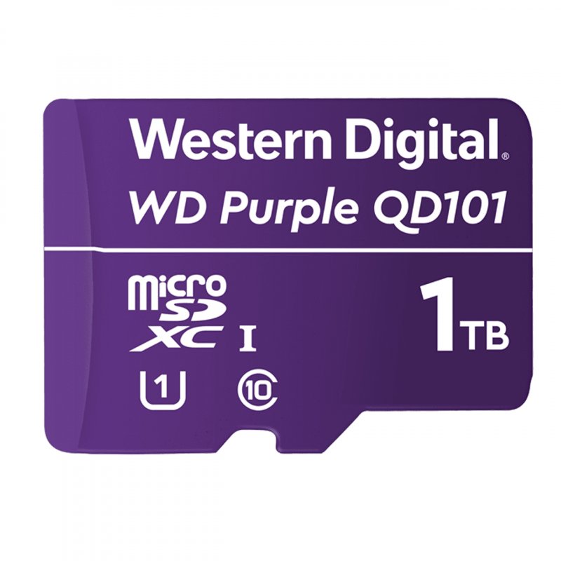 WD compatible PURPLE QD101 MICROSD 1000GB 3YEAR WARRANTY