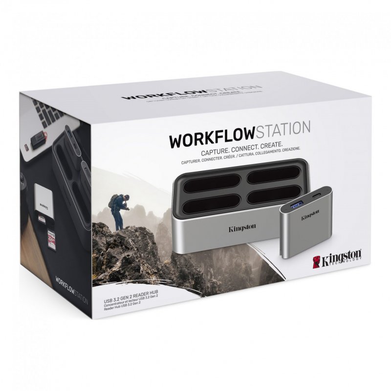 WORKFLOW STATION DOCK W/5G USB3.2 GEN2 USB-A/C HUB