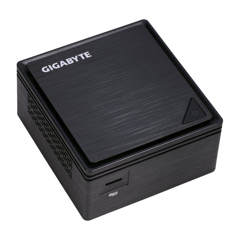 Gigabyte GB-BPCE-3455 barebone PC/ poste de travail 0,69L mini PC Noir BGA 1296 J3455 1,5 GHz