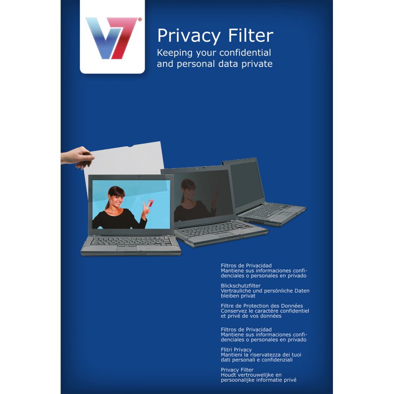 V7 23.6" Filtre écran de confidentialité pour PC et Notebook 16:9