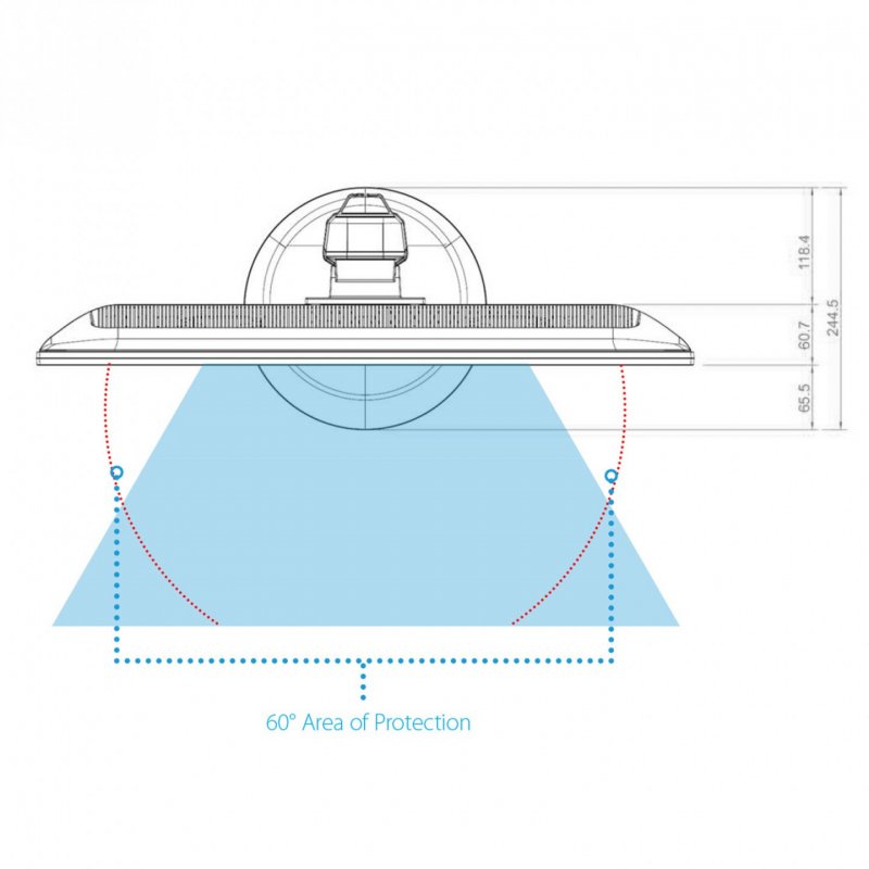 V7 PS24.0W9A2-2E filtre anti-reflets pour écran et filtre de confidentialité Filtre de confidentialité sans bords pou