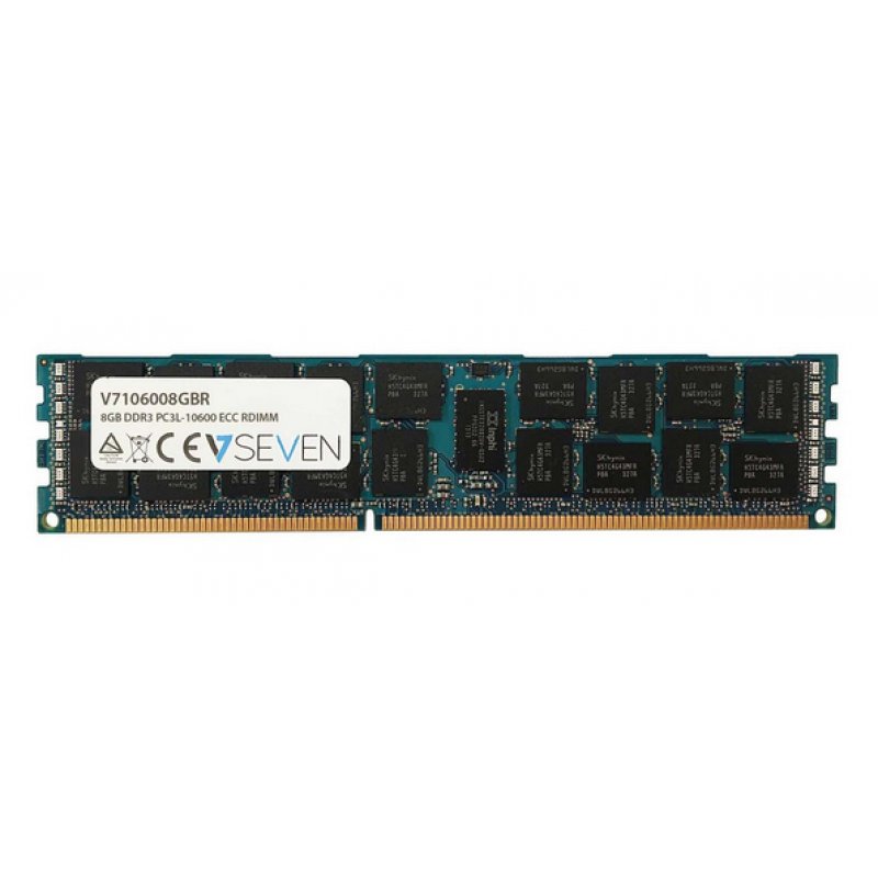 V7 8GB DDR3 PC3-10600 - 1333mhz SERVER ECC REG Server Memory Module - V7106008GBR