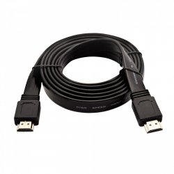 CABLE HDMI 4K NOIR 2M MALE FLAT 100
