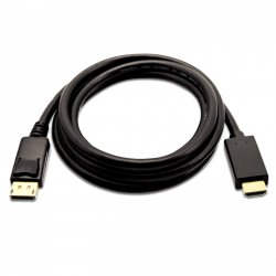 E HDMI VERS DISPLAYPORT MALE 3M NOIR 100% CUIVRE