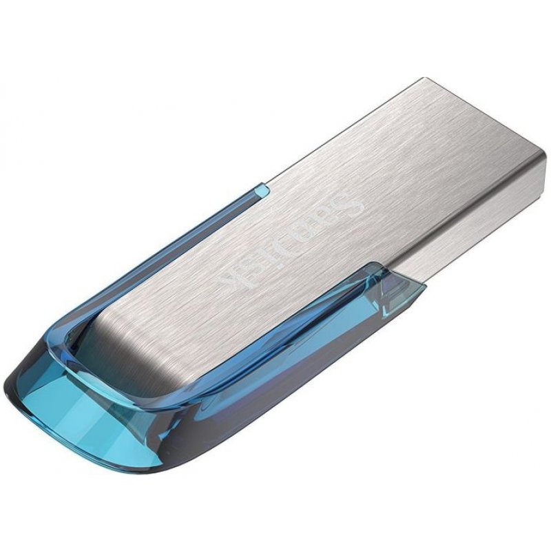 SanDisk Ultra Flair lecteur USB flash 32 Go USB Type-A 3.2 Gen 1 (3.1 Gen 1) Bleu, Argent