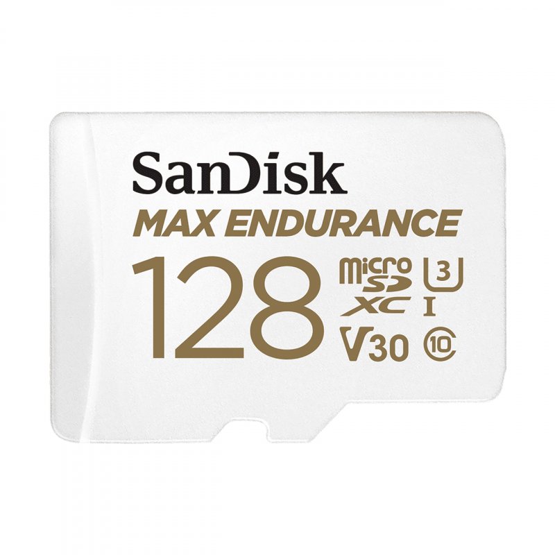 MAX ENDURANCE MICROSDHC 128GB CARD WITH ADAPTER