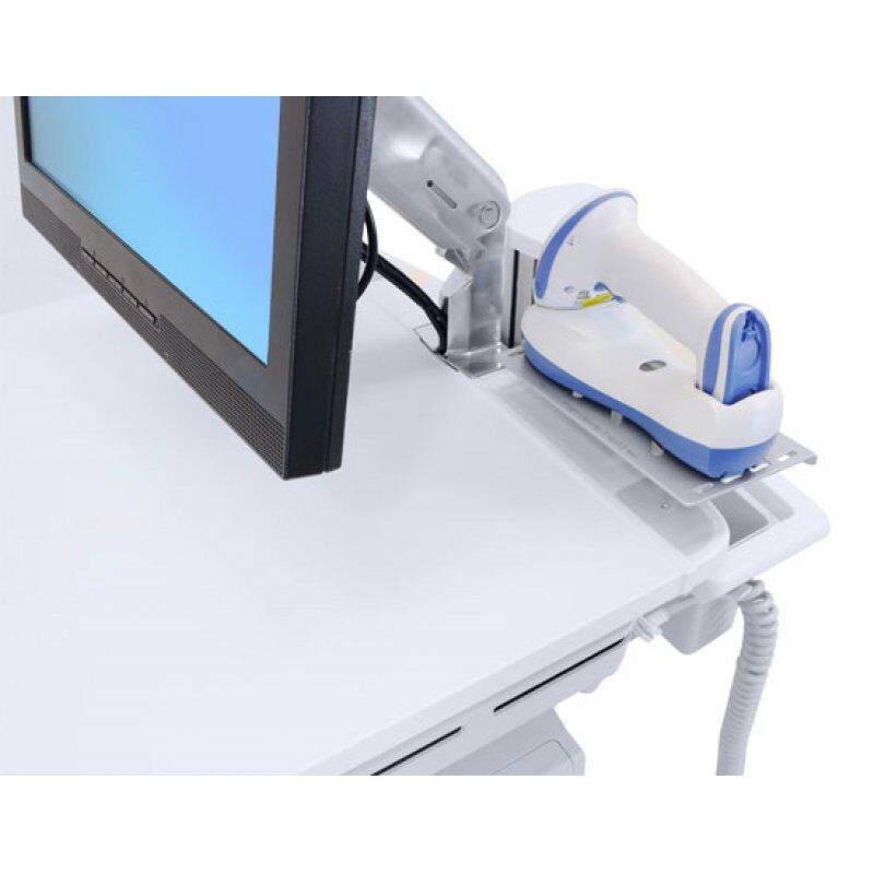 SCANNER MOUNT HEAD UNIT SILVER METALLIC