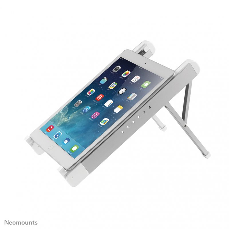 FOLDABLE NOTEBOOK DESK STAND SILVER