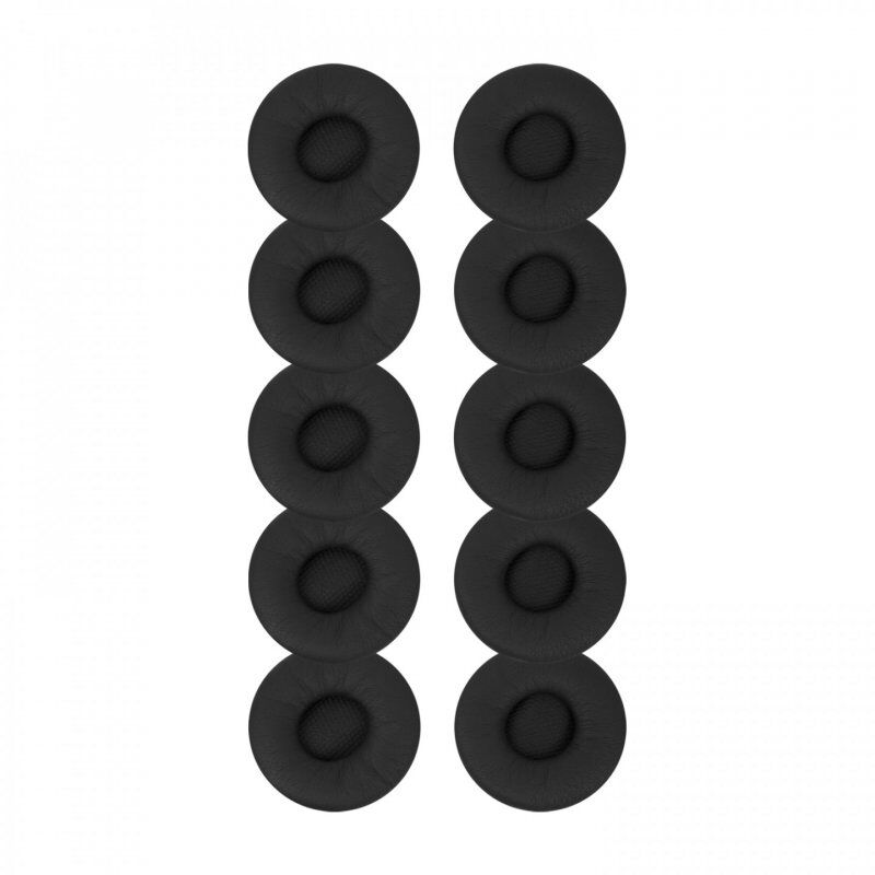 Jabra 14101-59 mousse d'écouteurs Cuir Noir 10 pièce(s)