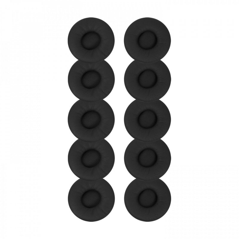 LEATHERETTE EAR CUSHIONS L 10 UNITS PACK