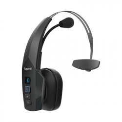 BlueParrott B350-XT Casque Avec fil Arceau Bureau/Centre d'appels Micro-USB Bluetooth Noir