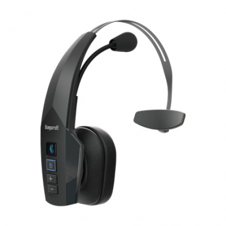 BlueParrott B350-XT Casque Avec fil Arceau Bureau/Centre d'appels Micro-USB Bluetooth Noir