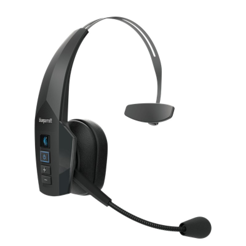 BlueParrott B350-XT Casque Avec fil Arceau Bureau/Centre d'appels Micro-USB Bluetooth Noir